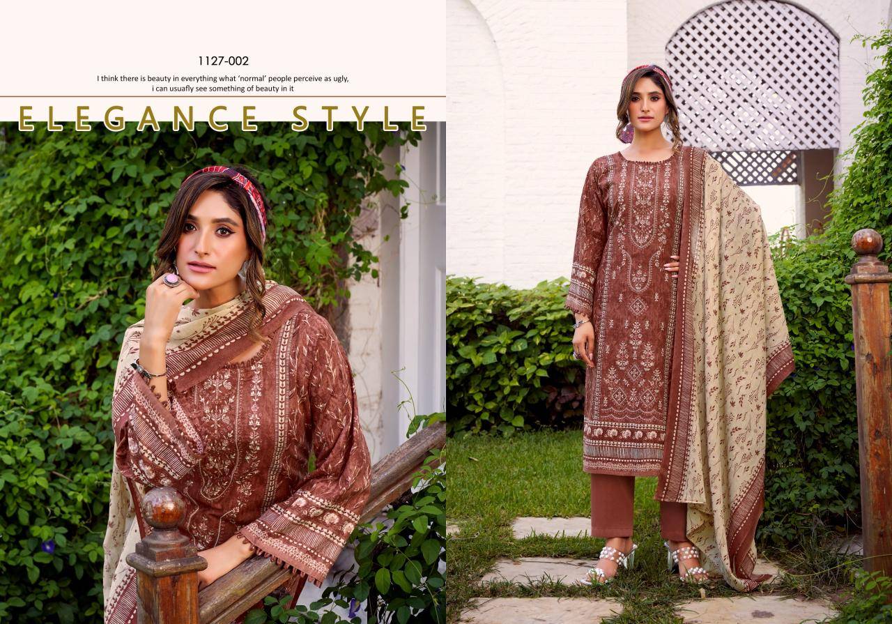 Romani bin kareem vol 2 Designer dress material wholesalers in Delhi